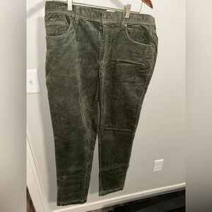 C&C California Sage corduroy men’s pants. 36x32